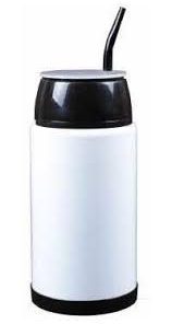 InsumoMate autocebante  (mate listo) Blanco (Controlar pico y bombilla)