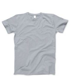 Remera PAPAZZI MC Algodon Gris Melange Talle 58