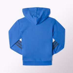Campera Capucha Algodon Azul Francia Talle 8 Niño