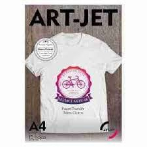 Insumo Papel TRANSFER PRENDAS CLARAS X HOJA (ART-JET)