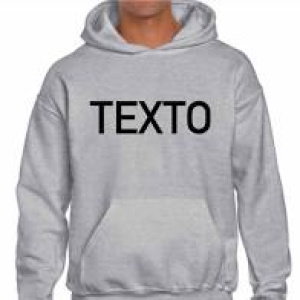 Canguro Sublimable Gris Melange Talle 3 o L