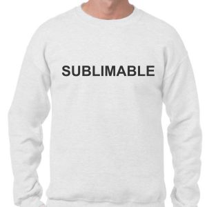 Buzo Sublimable Blanco Talle 1 o S