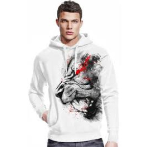 Canguro Sublimable Blanco Talle 3 o L