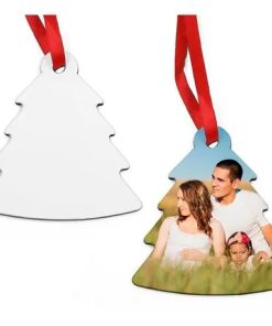 Insumo Arbol de Madera Sublimable (Adorno Navidad) x  1 unidad