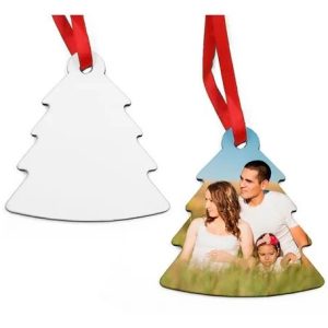 Insumo Arbol de Madera Sublimable (Adorno Navidad) x  1 unidad