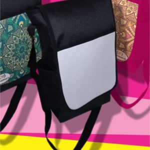 Insumo Bolso Matero de cordura sublimable FUCSIA con blanco 36x20x10cm