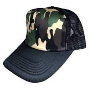 Trucker Camuflado Visera Negra