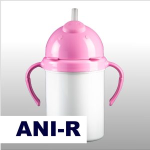 Insumo Vaso con pico Osito Sublimable Rosa