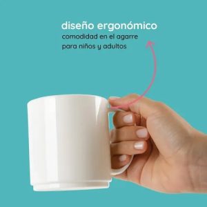 Insumo Taza Plastica Polimero APILABLE Sublimable