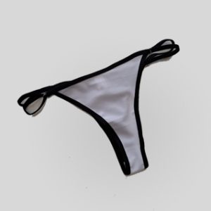 Cola Less Sublimable Regulable (blanca con negro)