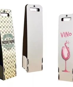 Insumo Porta Botella Madera Sublimable