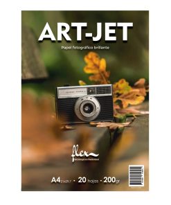 Insumo Papel Fotografico Brillante Flex 200gr A4 x 100h