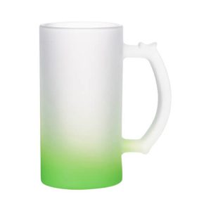 Insumo CHOPP VIDRIO ESMERILADO SUBLIMABLE VERDE