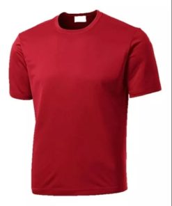 Remera Mangas Cortas Set Deportivo Unisex Talle 1 o S Roja