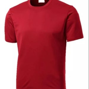 Remera Mangas Cortas Set Deportivo Unisex Talle 1 o S Roja