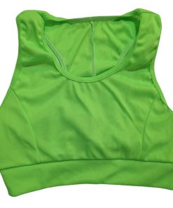 Top Set Deportivo Verde Fluo Talle Unico