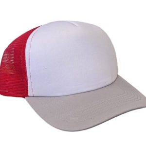Trucker Rojo FB Visera Gris