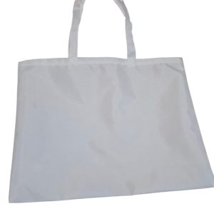 Insumo Bolsa de compras o playera cordura sublimable blanco 39x30cm