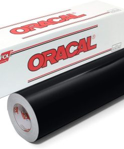Insumo Vinilo AUTOADHESIVO ORACAL NEGRO 100cmx60cm