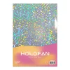 Insumo HOLOFAN EFECTO DISCO DANCE autoadhesivo (impresión tinta fotografica) x 20 hojas A4